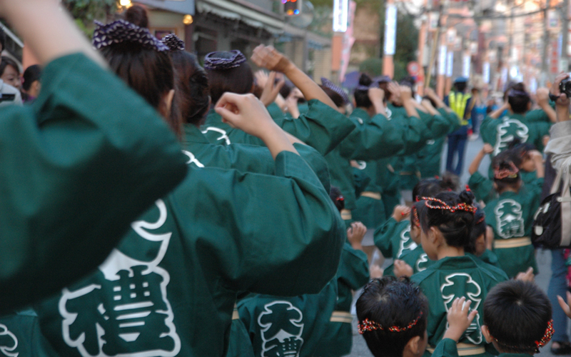 大禮保育園　阿波踊り